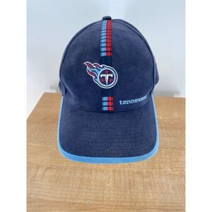 Vintage Tennessee Titans NFL Baseball Cap Navy Blue Adjustable Strap